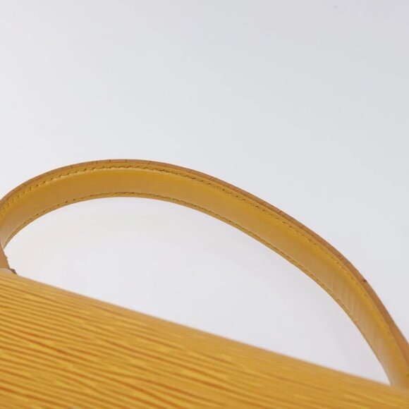 LOUIS VUITTON Epi Malesherbes Hand Bag Tassili Yellow Jonne M52379 Auth 124742 - Picture 9 of 16